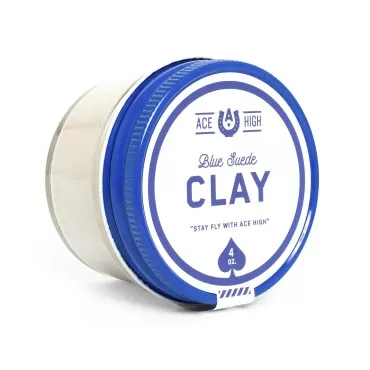 ace high Blue Suede Hair Clay, Strong Hold, Satin ...