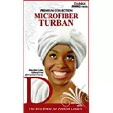 Donna Microfiber Turban White, 1 Pound...