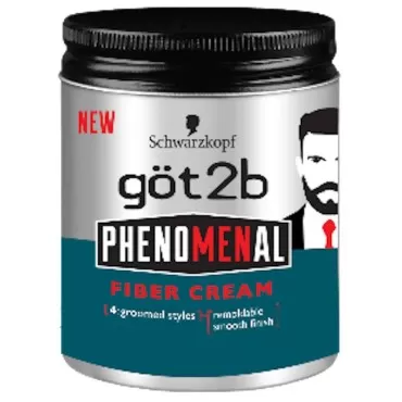 Got2b PhenoMENal Fiber Hair Cream, 3.5 Ounce