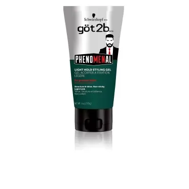 Got2b Phenomenal Light Hold Styling Hair Gel, 6 Ounce (Pack of 1)