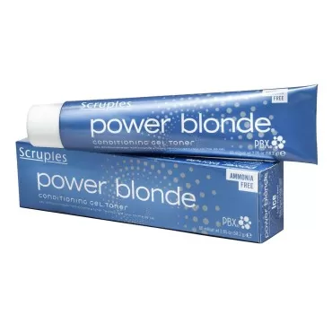 Scruples Power Blonde Conditioning Gel Toner, Mist Blue Fashion Base, 2.05 Ounce