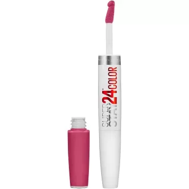 Maybelline SuperStay 24, 2-Step Liquid Lipstick, Stay Scarlet