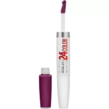 Maybelline SuperStay 24 2-Step Liquid Lipstick Makeup, Boundless Berry, 1 kit