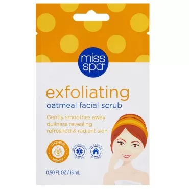Miss Spa Exfoliating Oatmeal Facial Scrub 0.88oz, ...