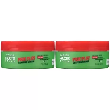 Garnier Fructis Style Pixie Play Crafting Cream, Extra Strong Hold, 2.0 Oz, 2 Count (Packaging May Vary)