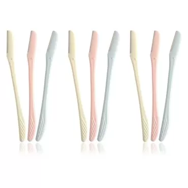 Seki Japan Cosmetic Facial Razor for Woman, Type L, 3 Pack (Total 9 pcs)