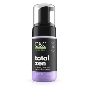 C&C by Clean & Clear Total Zen Calming Lavender Mo...