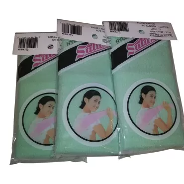 SALUX Nylon Japanese Beauty Skin Bath Wash Cloth/T...