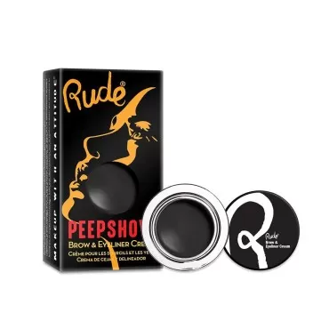 Rude - PeepShow Brow & Eyeliner Cream - Dark Side