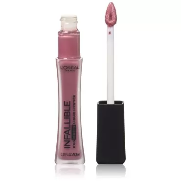 L'Oreal Paris Infallible Pro Matte Liquid Lipstick - Up to 16HR Wear, Petal Potion, 0.21 fl oz