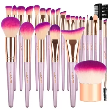 JAF 26pcs Makeup Brush Set Professional Kabuki Ful...