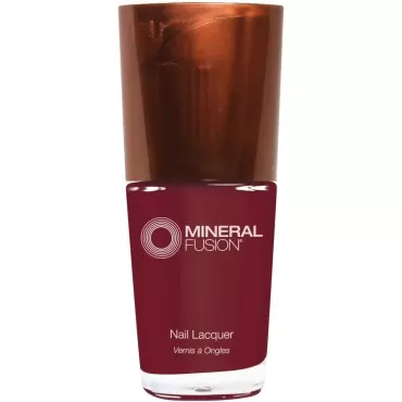 Mineral Fusion, Nail Lacquer Matte Mulberry, 0.33 Fl Oz