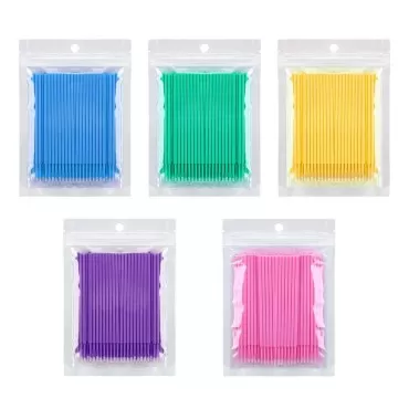 500 Pcs Micro Applicator Brush, Micro Swabs, Dispo...