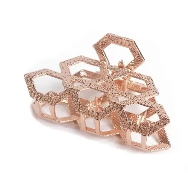 Women Vintage Metal Hair Jaw Clips Hair Clamp Hair...