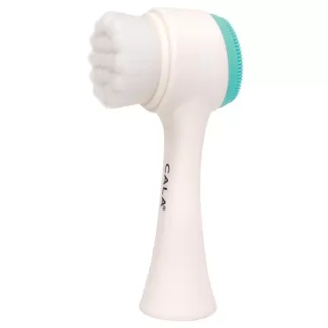 Cala Dual-action mint facial cleansing brush...