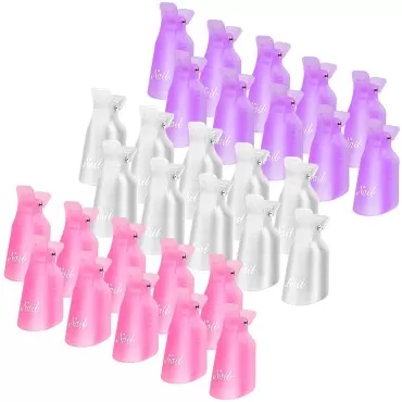 Acrylic Nail Soak Off Clips Reusable, TsMADDTs Gel...