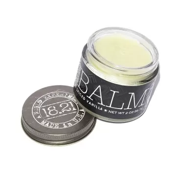 18.21 Man Made Beard Balm for Men, Spiced Vanilla,...