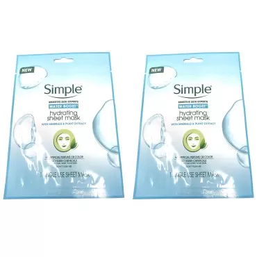 Simple Water Boost Hydrating Sheet Mask, 1 Mask (B...