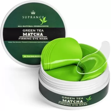 Suprance Green Tea Matcha Eye Mask Under Eye Patch...