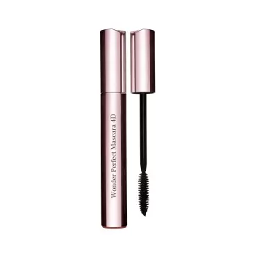 Clarins Wonder Perfect Mascara | Visibly Lengthens, Curls, Defines and Volumizes Lashes With Lash Boosting Complex | Long-Wearing | Contains Plant Extracts With Skincare Benefits | 0.2 Ounces