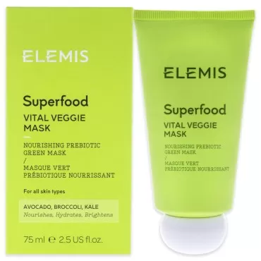 ELEMIS Superfood Vital Veggie Treatment; Nourishing Prebiotic Face Treatment, 2.5 Fl Oz