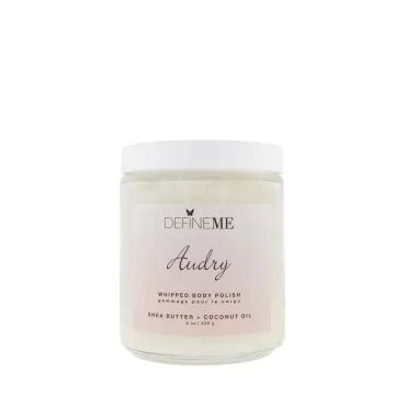 DEFINEME Whipped Body Polish, Audry Scented Scrub, 8 OZ