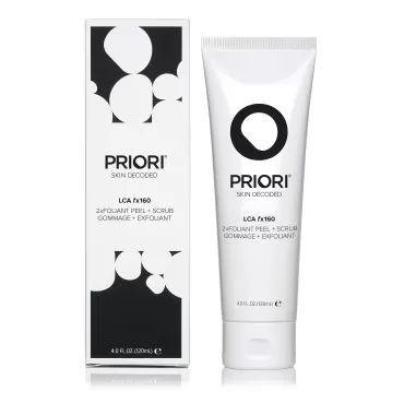 Priori Skincare 2xfoliant Peel + Scrub for Face an...