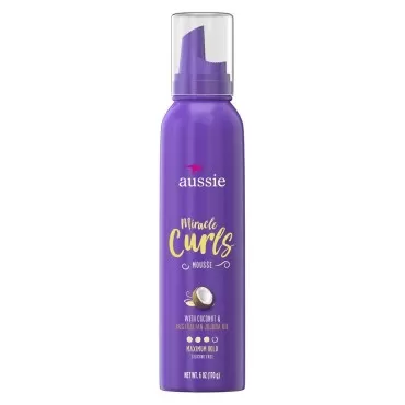 Aussie Miracle Curls Refresher Spray Gel W/Coconut...
