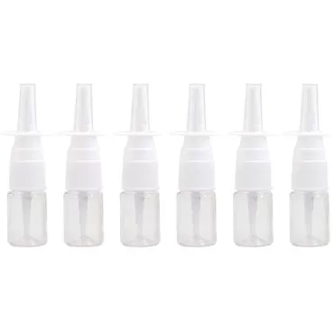 12Pcs Mini Plastic Nasal Spray Bottles - 5Ml Porta...