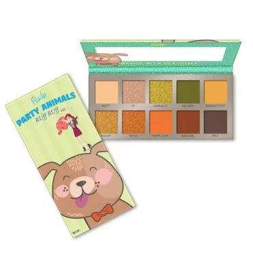 Rude - Party Animals 10 Eyeshadow Palette - RUff RUff