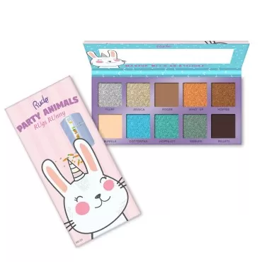 Rude - Party Animals 10 Eyeshadow Palette - RUgs RUnny