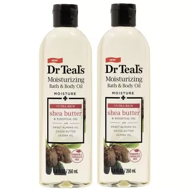 Dr. Teal's Moisturizing Bath & Body Oil 2-Pack (17...