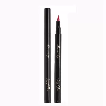 Liquid Eyeliner Pen, Long Lasting Waterproof Eyeliner Pencil Cosmetic Makeup Tool (06# red)