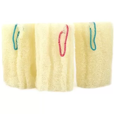 NileCart Egyptian Loofah Sponges Natural Exfoliati...