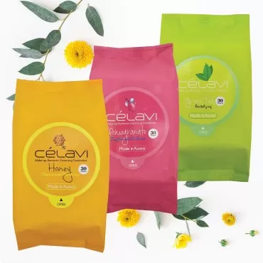 Celavi Makeup Removing Wipes 30 Count (3 Packs) (H...