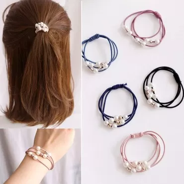 20 Pcs Korean Hair Accessories Girls Hair Elastic ...