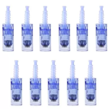 Microneedling Cartridges 36 PIN (11 PCS) Disposable Replacement Parts Compatibility A6