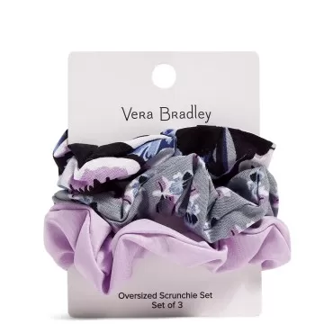 Vera Bradley Women's Scrunchie Hair Accessory Set,...