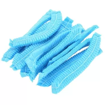 Disposable Cap,100PCS Disposable Nonwoven Bouffant...