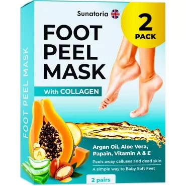 SUNATORIA Foot Peel Mask - Dermatologically Tested...