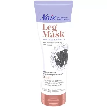 Nair Leg Mask Clay Brighten & Smooth 8 Ounce Tube ...