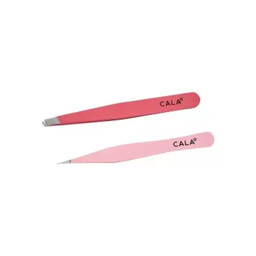 Cala Soft touch coral tweezer duo...