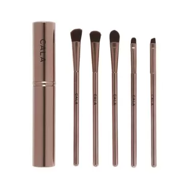 Cala Rose gold essential eye brush set 5 count, 5 ...