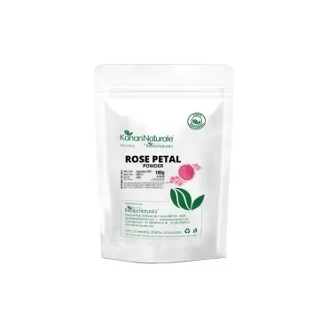 Rose Petals powder for Anti aging 100gm - Skin Glowing, Fairness and improve Complexion
