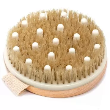 Dry Brushing Body Brush for Lymphatic Drainage & C...