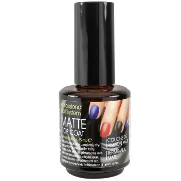 Mia Secret - Matte Top Coat, finish for Acrylic/Gel Nail 0.5 Fl Oz