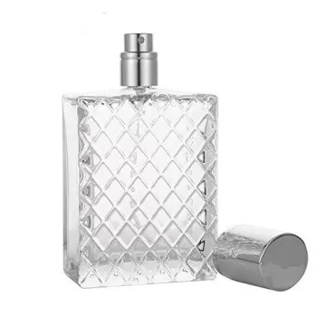1PCS 100ml/3.4Oz Clear Glass Fine Mist Atomizer,Po...