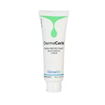 DermaCerin Hand and Body Moisturizer, 4 oz. Tube Unscented Cream, 00174 - Case of 24