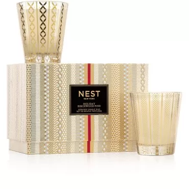 NEST New York Holiday & Birchwood Pine Scented Cla...