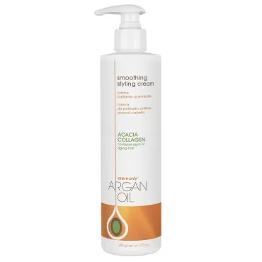 One 'n Only Argan Oil Smoothing Styling Cream, Helps Protect Hair Color, Eliminates Frizz, Hydrates, Adds Shine, Definition, and Texture for a Flexible Hold, 9.8 Ounces